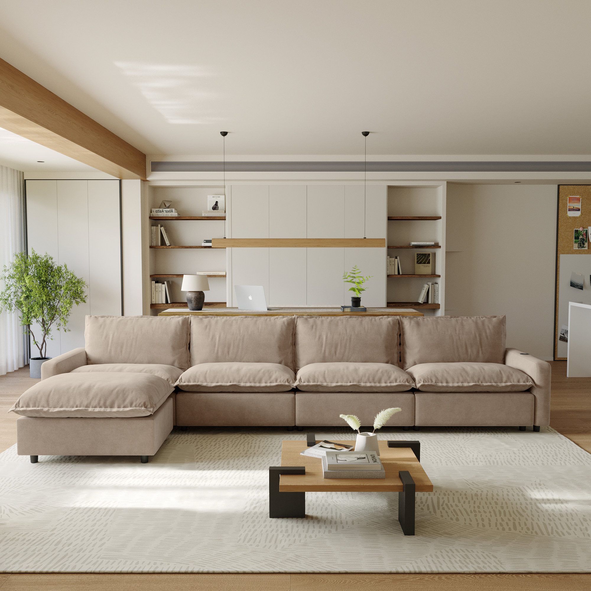 Moncada+5-Piece+Modular+Linen+